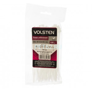 Volsten V02-1 W-2,5х150-100 (Хомут нейлон 2,5х150 (100шт.))