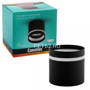 Светильник встраиваемый Camelion LGX53-01 C02 (Встраиваемый св-к, черный, IP20)