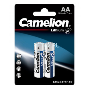 Батарейка литиевая Camelion Lithium BL2 FR6 (FR6-BP2, батарейка,1.5В)