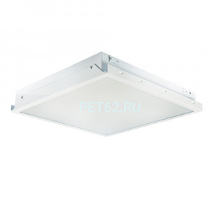 Светильник светодиодный Camelion FARM CLIP-INO-26-4000 (LED панель, 26Вт, 4000К, IP54, 600х600х100, опал)