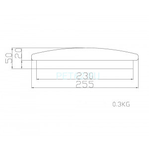 Светильник светодиодный настенно-потолочный Ultraflash LBS-8218 (LED св-к, 18Вт, 6500К, band)