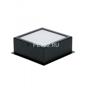 Светильник светидиодный панель Грильято Camelion OFFICE GR MINI О-7-4000 С02 черный (LED Грильято, 7Вт, 4000К, IP44, 100х100х40, опал)