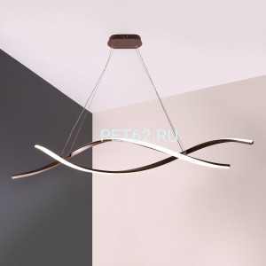 Светодиодный потолочный светильник Camelion LCL-1042 (Brown3) (Люстра, управл. LED св-к, 55 Вт,)