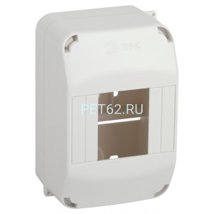 Корпус пластиковый навесной ЭРА SIMPLE КМПн 1/4 IP20 белый