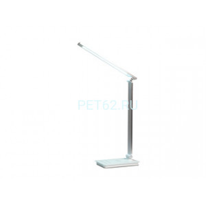 Ultraflash UF-834 C01 белый (Led св-к настольный, 8Вт, 5 ССТ, диммируемый, ночник, таймер, зарядка)
