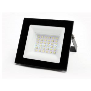 Светодиодный прожектор Ultraflash LFL-3002 C02 черный (LED SMD прожектор, 30 Вт, 230В, 6500K)