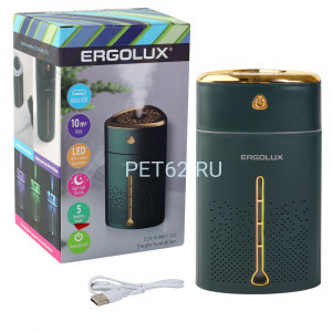Ультразвуковой увлажнитель воздухаErgolux ELX-HUM01-C05 зелено-золотой (увлажнитель)