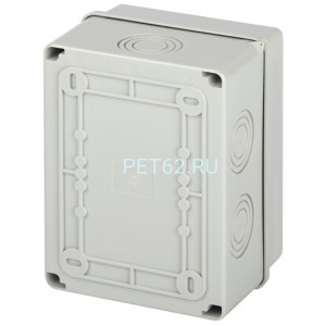 Корпус пластиковый навесной ЭРА SIMPLE КМПн-5 IP65 серый