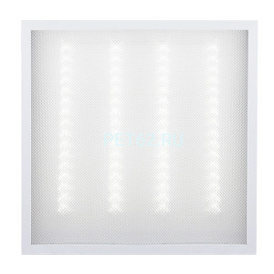 Светильник светодиодный панель Ultraflash LTL-6060-22 (Универс. LED панель, 36Вт, 4000К, призматический рассеиватель)