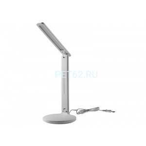 Светильник светодиодный настольный Ultraflash UF-812 C01 белый (Led, светильник настольный, 7Вт, 4500К, 3 ур.яркости, кожа)