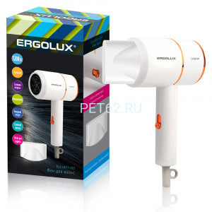 Фен Ergolux ELX-HD11-C01 белый/золото (фен , 1200 Вт, 220-240В)