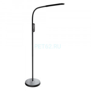 Светильник напольный Camelion KD-871F  C02 черный  LED(Свет-к напольный, 15Вт с ИК пультом ДУ)