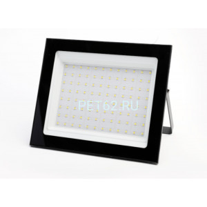 Светодиодный прожектор Ultraflash LFL-10002 C02 черный (LED SMD прожектор, 100 Вт, 230В, 6500K)
