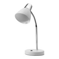 Светильник настольный Camelion KD-359  C01 белый (Светильник настольный,230V 40W E27)
