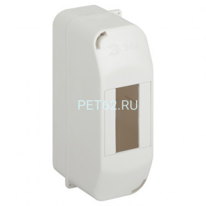 Корпус пластиковый навесной ЭРА SIMPLE КМПн 1/2 IP20 белый