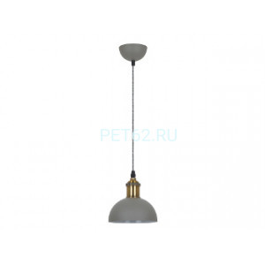 Светильник подвесной Camelion PL-601S  C68  серый + стар медь (Светильник подвесной LOFT,  1х E27, 40Вт, 230В, металл)