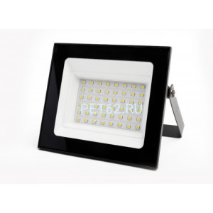 Светодиодный прожектор Ultraflash LFL-5002 C02 черный (LED SMD прожектор, 50 Вт, 230В, 6500К)