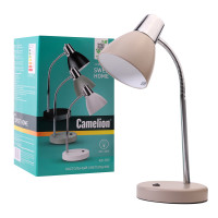 Светильник настольный Camelion KD-359  C26 тауп (Светильник настольный,230V 40W E27)