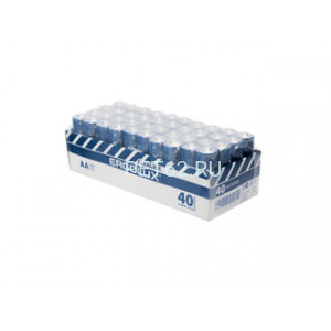 Батарейка Ergolux Alkaline LR6 BOX40 SP2 (ПРОМО, LR6 BOX40SP2, пальчиковая батарейка АА 1.5В)
