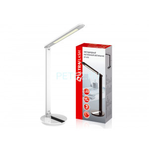 Светильник светодиодный настольный Ultraflash UF-810 C01 белый (Led, светильник настольный, 11Вт, димм., 3 цвет.темп.)
