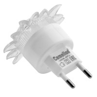 Ночник Camelion NL-257 "солнце RGB" (LED ночник, 220V)