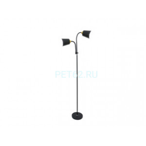 Ultraflash UF-404  C02 черный  (Свет-к напольный, торшер, цоколь Е27)