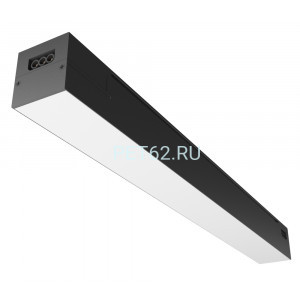 Светодиодный офисный светильник Ultraflash LPL-6010 (Cветильник офисный 1200*55*55, 50Вт, 4000К, LED, черный)