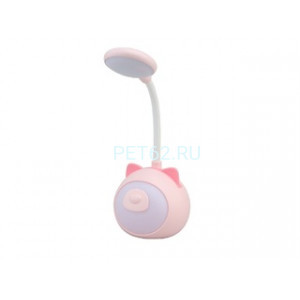 Светильник настольный Camelion NL-274 "мишка розовый" (LED ночник с выкл, аккум, USB, RGB)
