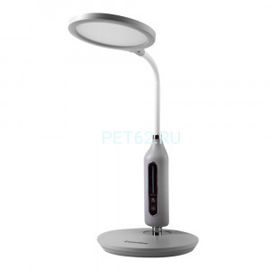 Светильник светодиодный настольный Camelion KD-862  C09 серый LED(Свет-к наст, 10Вт, 580 лм)