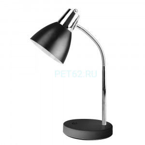 Светильник настольный Camelion KD-359  C02 чёрный (Светильник настольный,230V 40W E27)