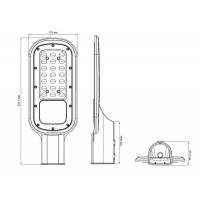 Светильник уличный Ultraflash THL-1003, (Светильник уличный 30Вт)