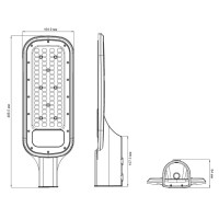 Светильник уличный Ultraflash THL-1010 (Светильник уличный 100 Вт)
