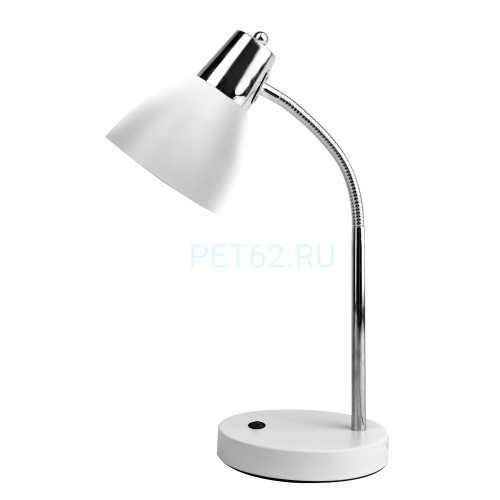 Светильник настольный Camelion KD-359  C01 белый (Светильник настольный,230V 40W E27)
