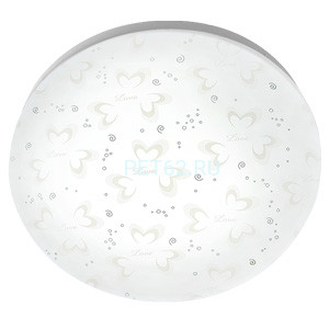 Светильник светодиодный настенно-потолочный Ultraflash LBS-8418 (LED св-к,18Вт, 4500К, spring)