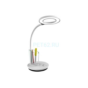 Camelion KD-826  C01  бел.LED (Свет наст.,8 Вт,230В,480лм,сенс,RGB-подсв,рег.ярк/цвет.темп, пенал)