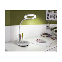 Camelion KD-826  C01  бел.LED (Свет наст.,8 Вт,230В,480лм,сенс,RGB-подсв,рег.ярк/цвет.темп, пенал)