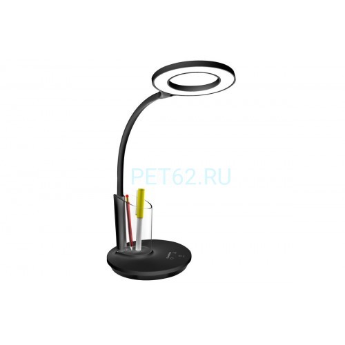 Camelion KD-826  C02  черн.LED (Свет наст.,8 Вт,230В,480лм,сенс,RGB-подсв,рег.ярк/цвет.темп, пенал)