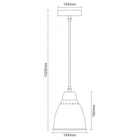 Светильник подвесной Camelion PL-430S-1 LOFT С08 серый