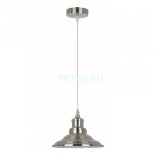 Светильник подвесной Camelion PL-600 LOFT С30 хром