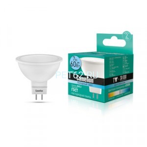 Светодиодная лампа  Camelion 7 вт LED7-JCDR/4500К/GU5.3