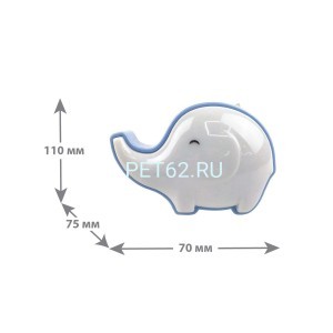 Ночник - Camelion NL-184 "Слоник синий"