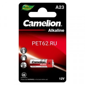   Батарейка Camelion LR23A BL-1 Mercury FRee (A23-BP1, батарейка,12В)