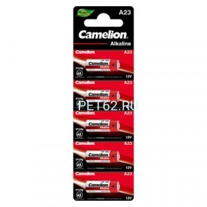   Батарейка Camelion LR23A BL-5 Mercury FRee (A23-BP5, батарейка,12В)