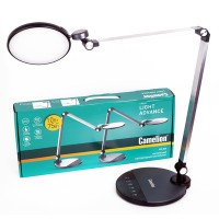 Настольный LED светильник Camelion KD-865 C48 чёрный металлик