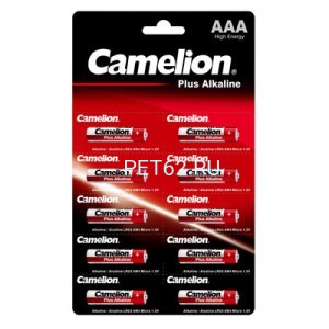  Батарейка алкалиновая Camelion LR03-BP1x10P