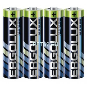 Батарейка Ergolux  LR6 Alkaline SR4 (LR6 SR4, батарейка,1.5В)