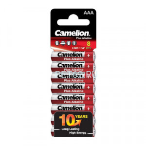 Батарейка алкалиновая  Camelion  LR03 Plus Alkaline (LR03-SP8)