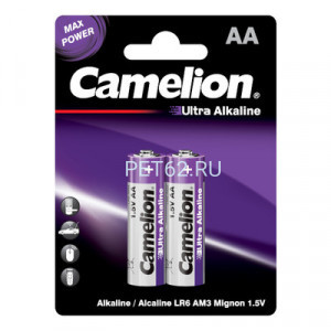 Батарейка алкалиновая  Camelion  LR06 Plus Alkaline (LR6-BP2UT)