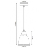 Светильник подвесной Camelion PL-430S-1 LOFT С01 белый