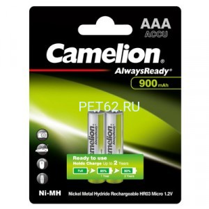 Аккумулятор Camelion Никель - металлогидридный NH-AAA900ARBP2 900 мА*ч